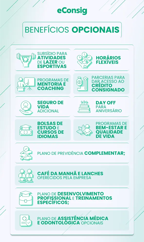 beneficios opcionais